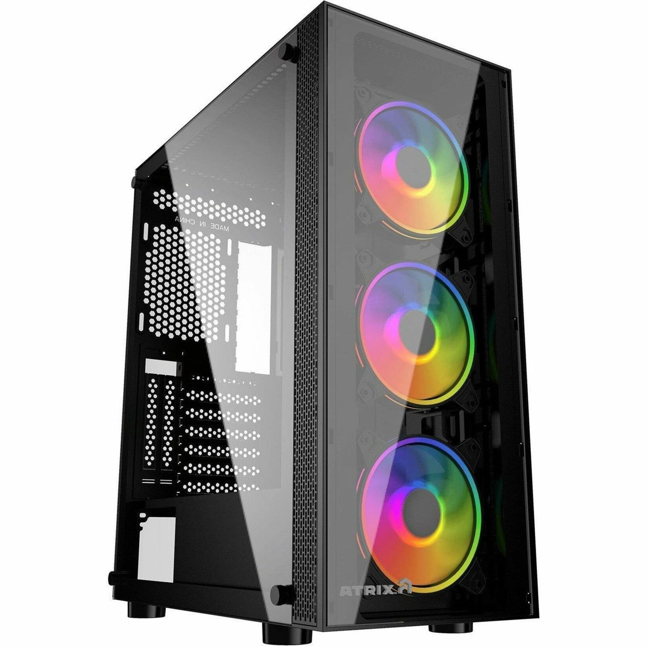 Joy DMG Gaming Desktop Computer - Intel Core i3 12th Gen i3-12100F 3.30 GHz  - 16 GB RAM DDR4 SDRAM - 2 TB HDD - 1 TB M.2 PCI Express NVMe SSD - Tower  