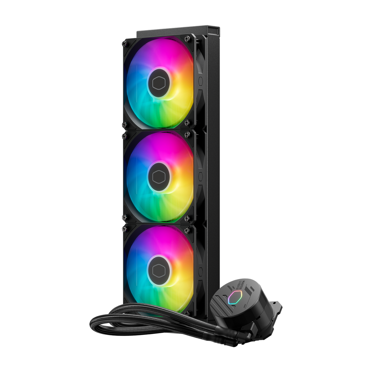 Cooler Master MasterLiquid 360L Core New Gen S Dual Chamber Pump,  Expanded Radiator Surface, 120mm ARGB Fans, Clean Classic Design, CryoFuze 