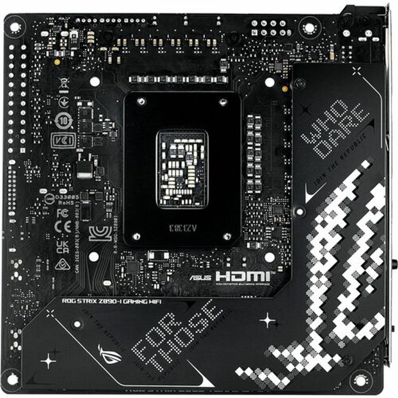 マザーボード ROG STRIX Z890-I GAMING WIFI Intel Z890 ROG STRIX Z890-I GAMING WIFI | ROG Strix | Gaming