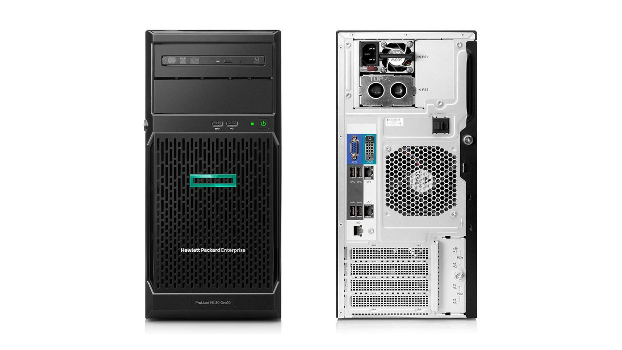 HPE ProLiant ML30 Gen10 Intel Xeon E-2124 Quad-Core