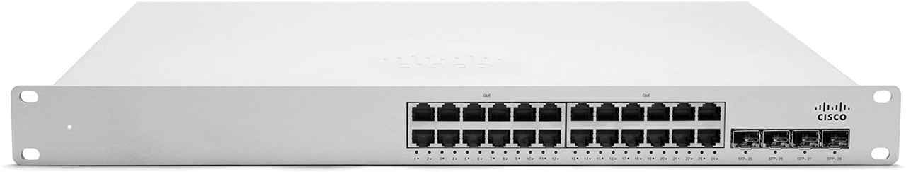 Meraki MS350-24P L3 Stck Cld-Mngd 24x GigE 370W PoE Switch