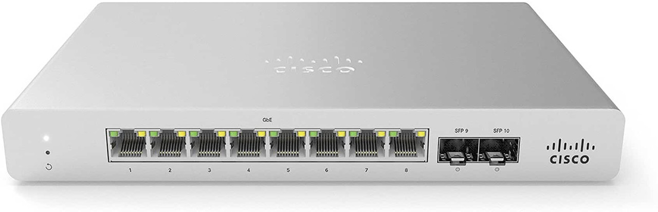 Meraki MS120-8FP 1G L2 Cloud Managed 8x GigE 124W PoE Switch