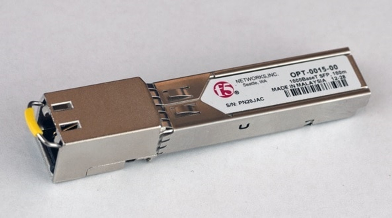 F5 BIG-IP & VIPRION SFP 1000BASE-T Transceiver (Field Upgrade)