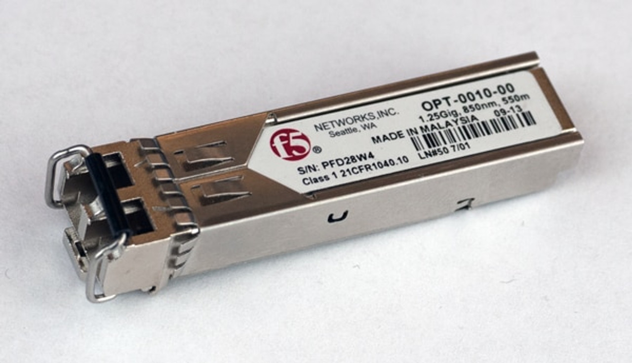 F5 BIG-IP & VIPRION SFP+ 10GBASE-SR Transceiver Long Range