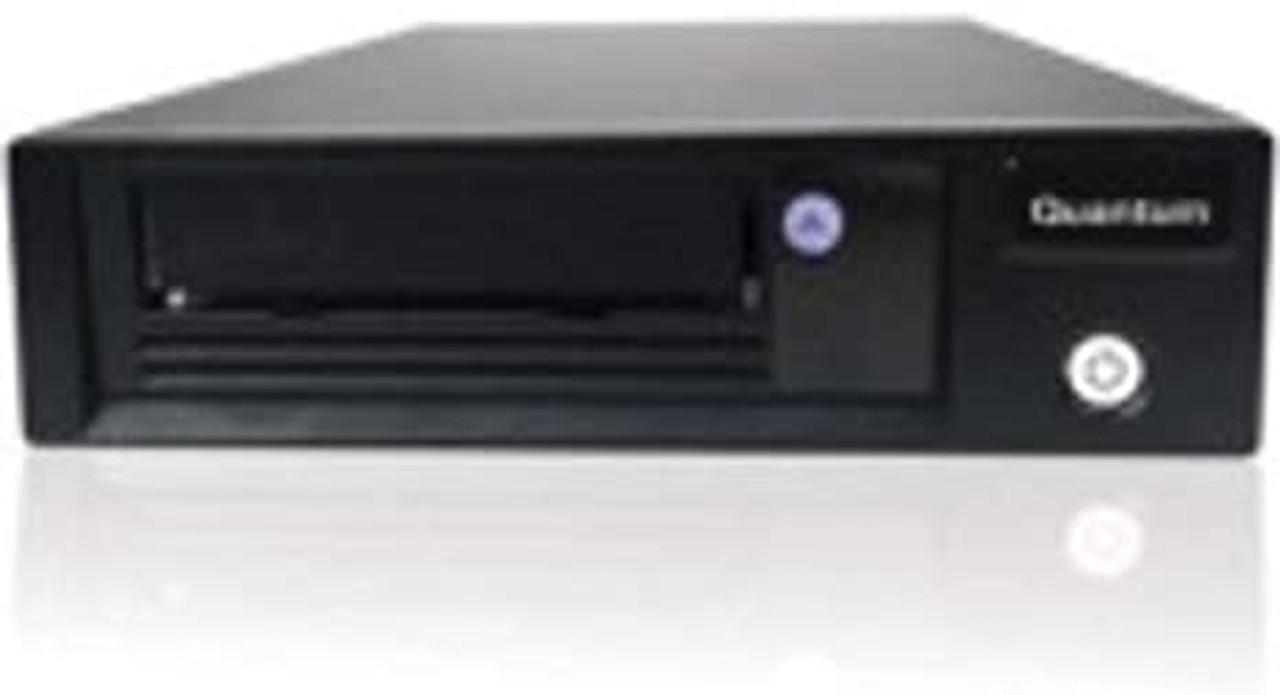 Quantum LTO-7 Tape Drive, Half Height, Tabletop, 6Gb/s SAS, Black, Kit