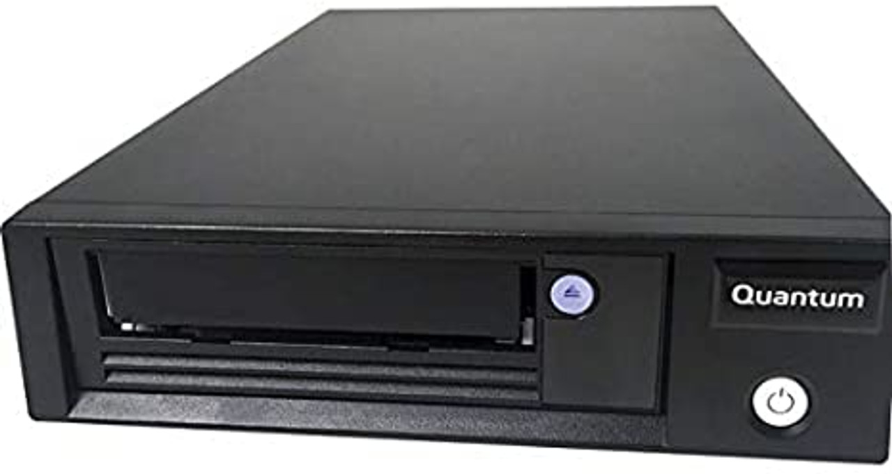 Quantum LTO-8 Tape Drive, Half Height, Internal, SAS HBA Bundle, 6Gb/s SAS, 5.25", Black