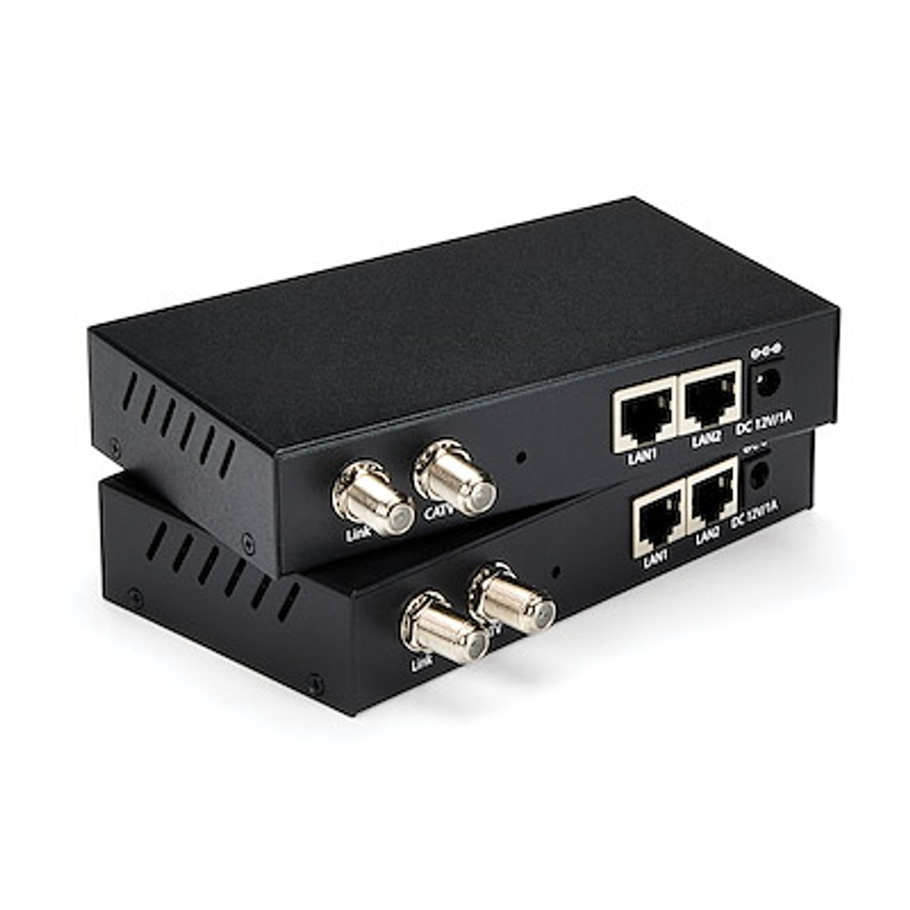 Gigabit Ethernet Over Coaxial LAN Extender Receiver - 2.4 km
