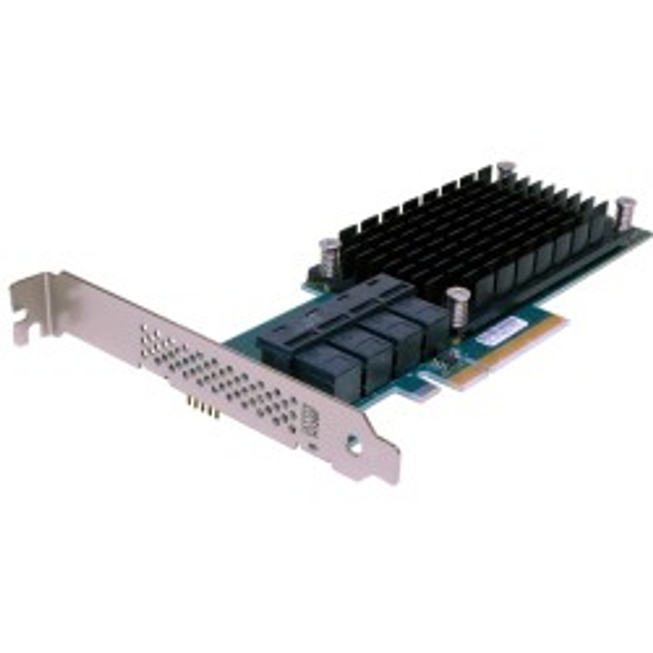 ATTO 16-Port Internal 12Gb SAS/SATA to x8 PCIe 3.0 Host Bus Adapter, Low Profile