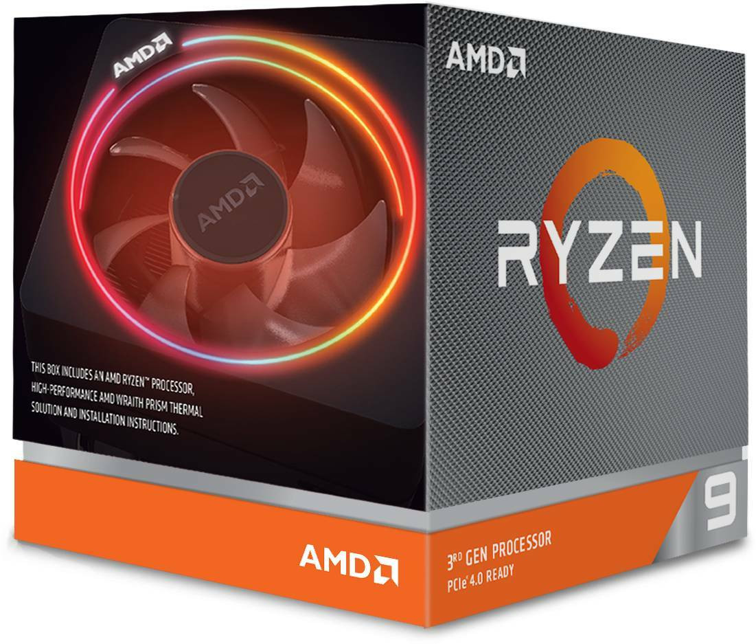 AMD Ryzen 9 3900X CPU 100-100000023BOX AMD Ryzen 9 3900X CPU 100-100000023BOX