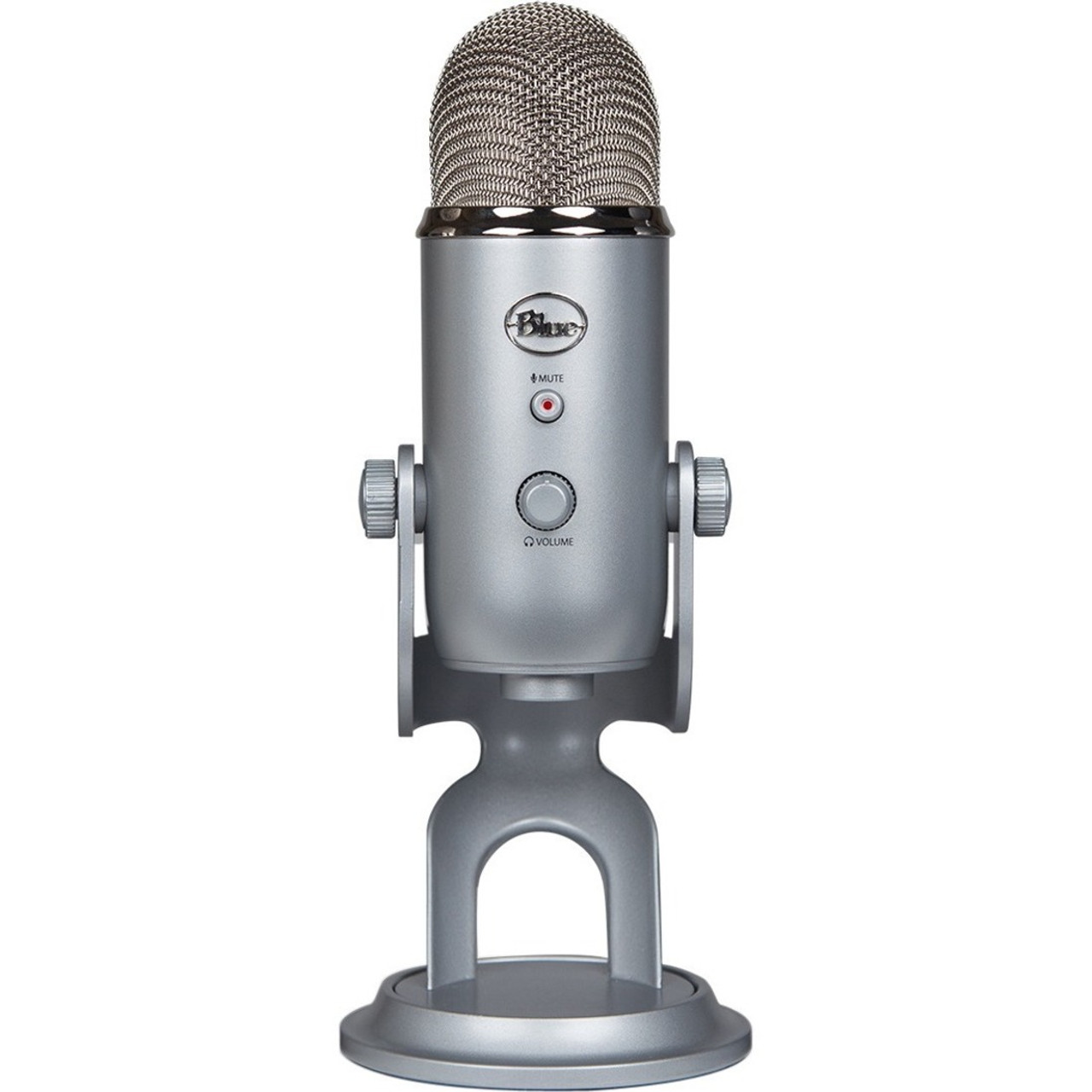 Blue Microphone Blue Yeti Wired Condenser Microphone - Stereo - 20 Hz to 20  kHz