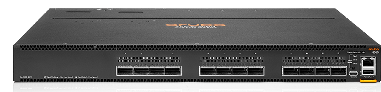 HPE Aruba 8360-12C Power 2 Port 3F2PS Bundle Europe - English localization