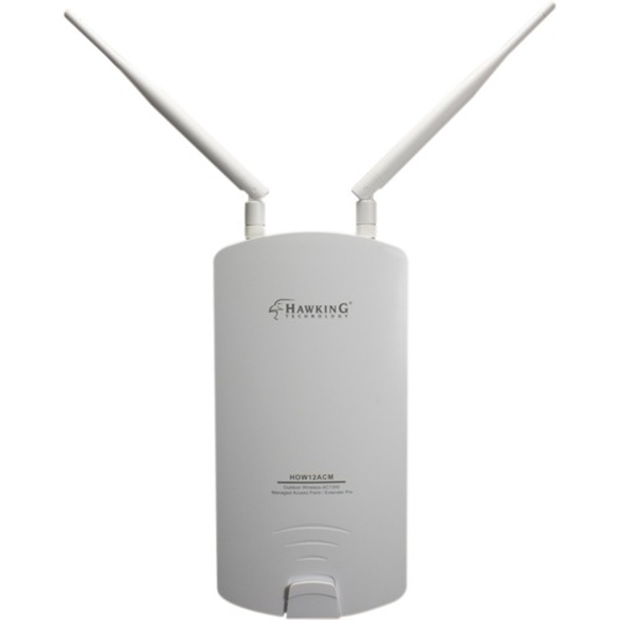 Hawking HOW12ACM IEEE 802.11ac 1.27 Gbit/s Wireless Access Point - 5 GHz, 2.40 GHz - 2 x Network (RJ-45) - Pole-mountable, Wall Mountable - 1 Pack AC1300 AP BRIDGEREPEATEREXTENDERPRO