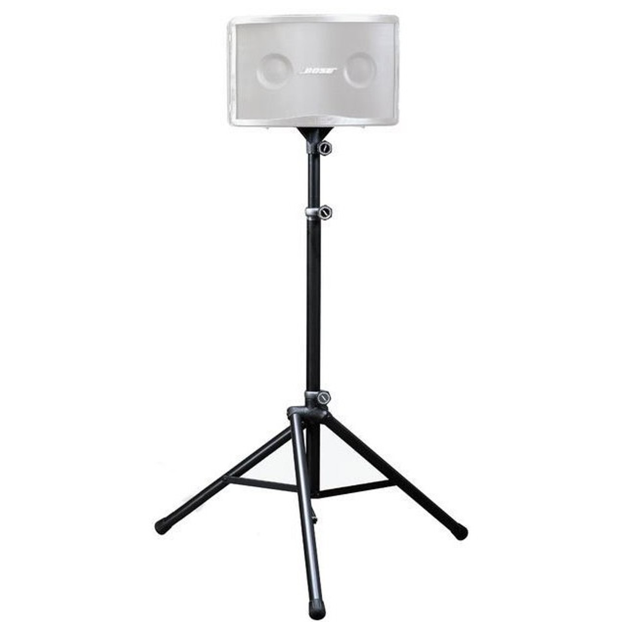 Bose SS-10 Speaker Stand Black For portable use with 802-III, 502A, and 402-II loudspeakers. Black aluminum.  - 27343