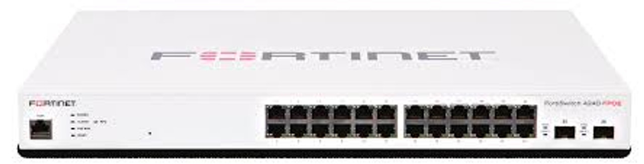 Fortinet FortiSwitch 124E-F-POE Ethernet Switch - 24 Ports