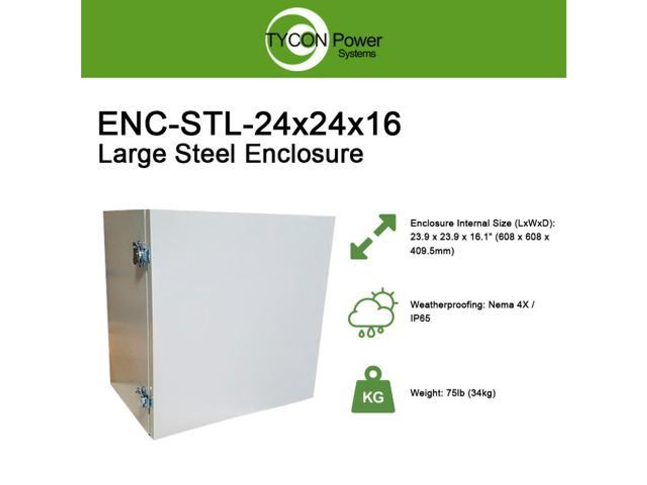 ENC-STL-24X24X16