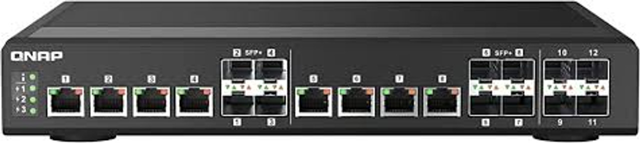 QNAP QSW-IM1200-8C-US RACKMOUNT SWITCH,