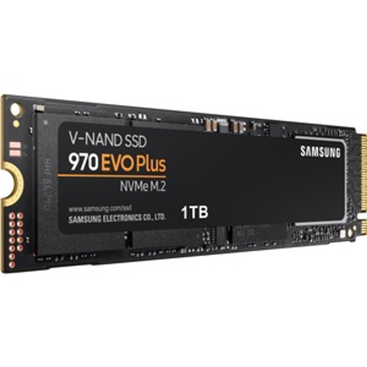 Samsung 970 EVO Plus 1 TB Solid State Drive - M.2 2280 Internal - PCI Express NVMe (PCI Express NVMe 3.0 x4) - 600 TB TBW - 3500 MB/s Maximum Read Transfer Rate - 256-bit Encryption Standard - 5 Year Warranty - Retail M.2 INTERNAL SSD 5YRS COMMERCIAL