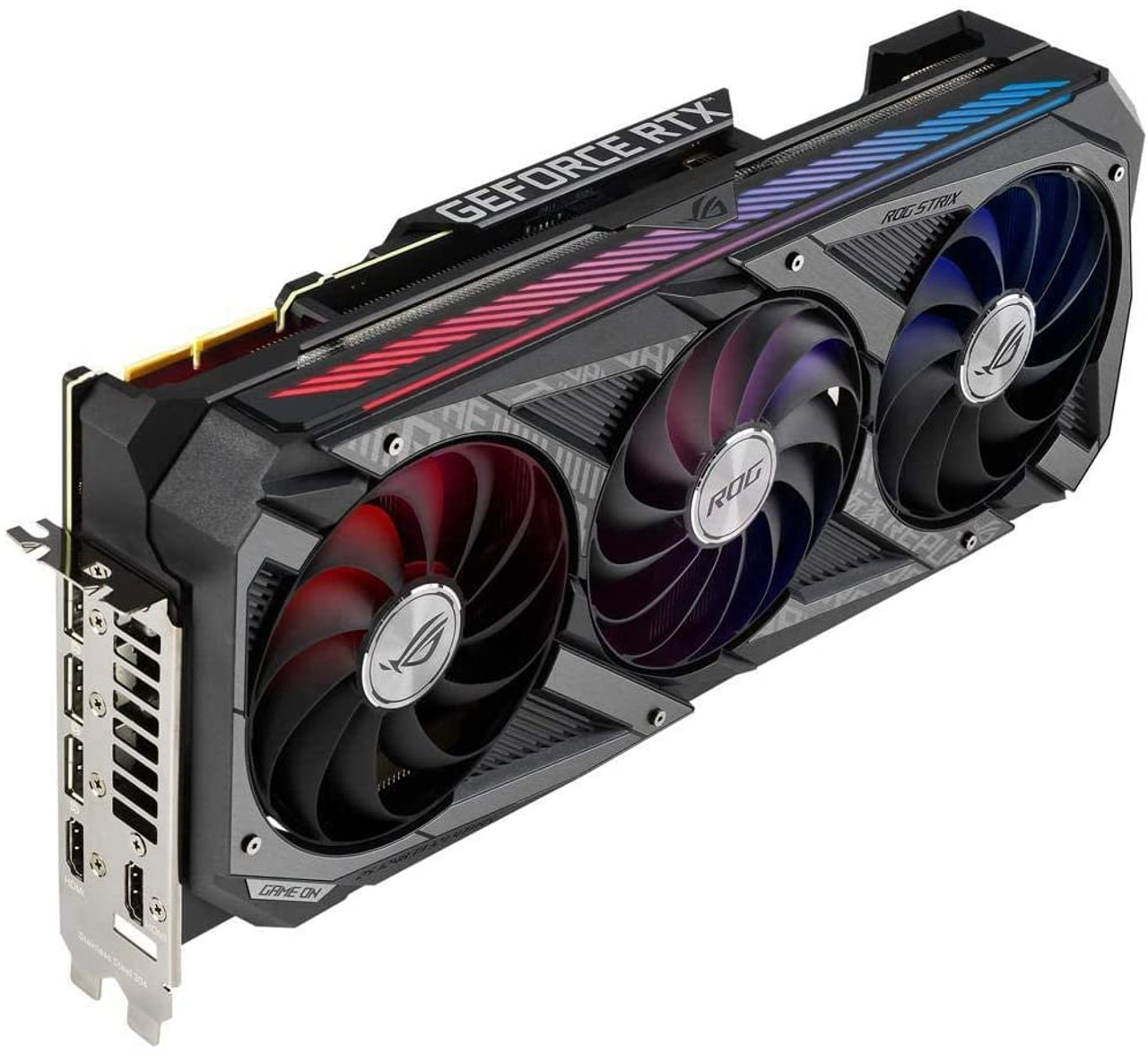 ASUS ROG Strix GeForce RTX 3090 Non-LHR Graphics Card 24GB GDDR6X PCIe 4.0  Axial-tech Fan Design 2 x HDMI 2.1 3 x DisplayPort 1.4a w/Mytrix_HDMI 2.1 