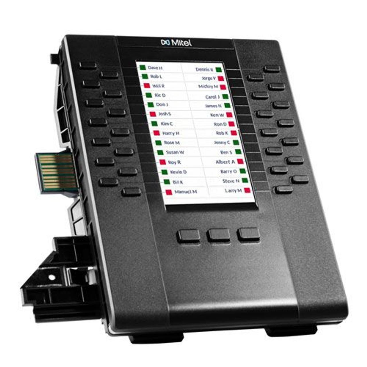 28 programmable key module for 6920, 6930, and 6940 IP Phones. The 6900 s are a premium Phone family with a rich set of accessories and integrated telephony features