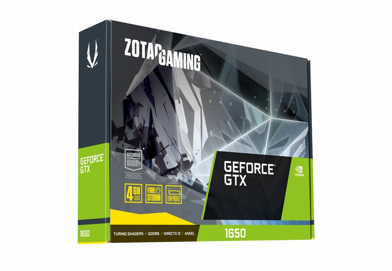 PCパーツ ZT-T16520H-10L NVIDIA GeForce GTX1650 LP Amazon | ZOTAC GeForce GTX 1650 LP GDDR6 グラフィックス
