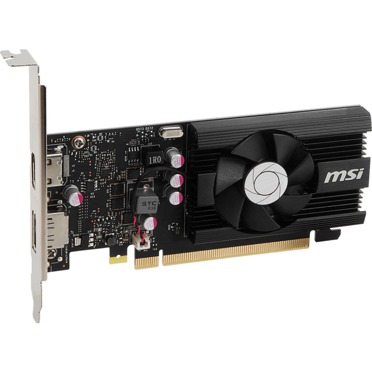 MSI NVIDIA GeForce GT 1030 2GD4 LP OC Graphics Card