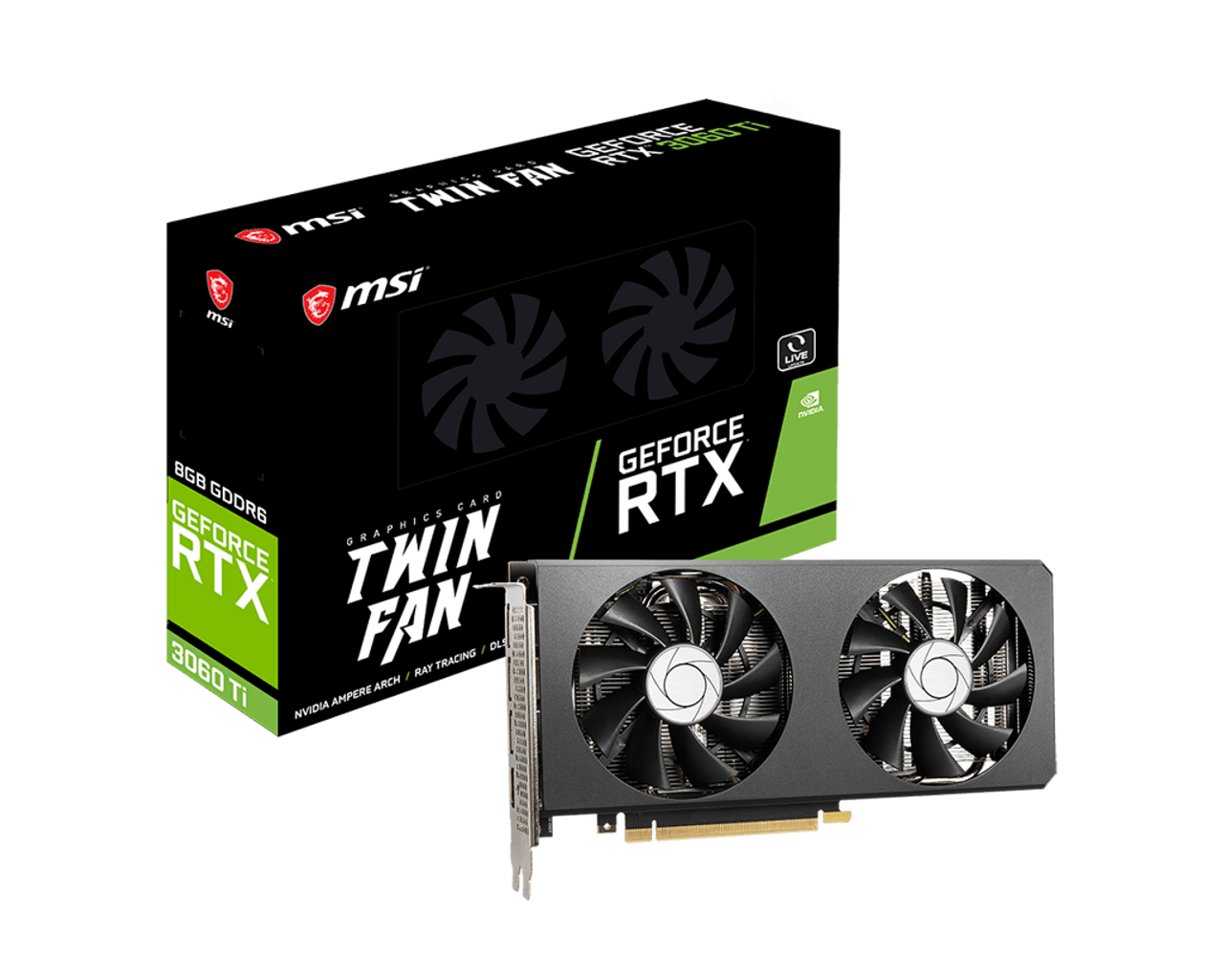 GeForce RTX 3060 Ti TWIN FAN 8G LHR
