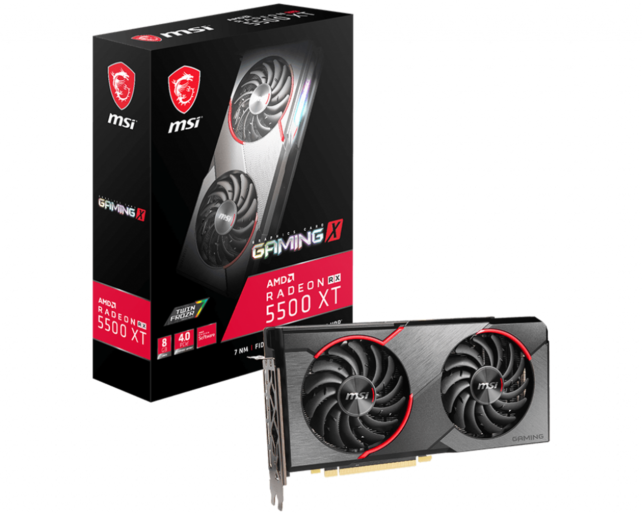 MSI Radeon RX 5500 XT GAMING X 8G