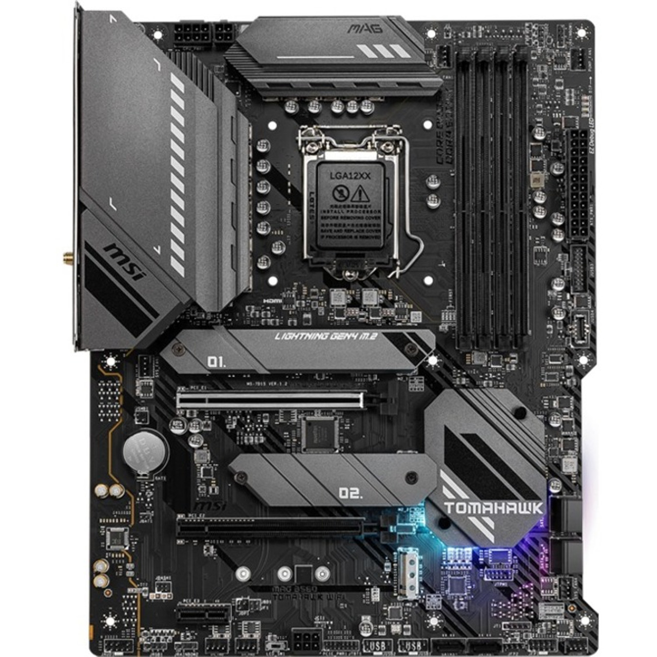 MSI MAG B560 TOMAHAWK WIFI Desktop Motherboard