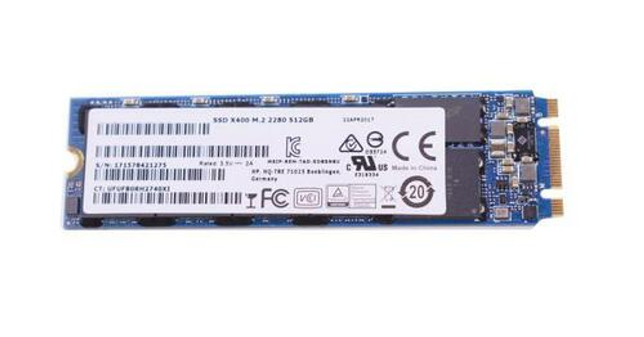 メーカー再生品】 HP 512GB ソリッドステートドライブ (SSD) 862997-003