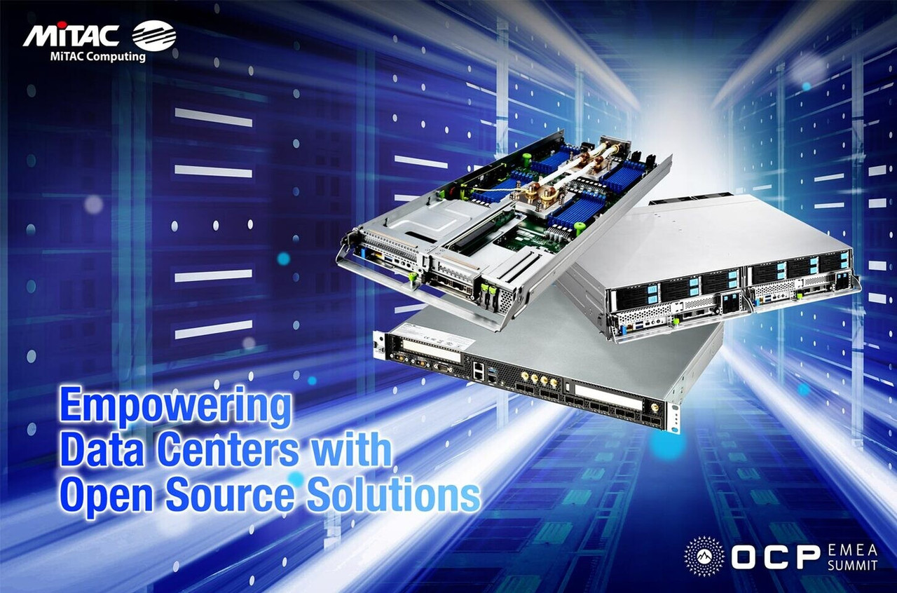 MiTAC Unveils Next-Gen OCP Servers with a Focus on Sustainable Thermal Design