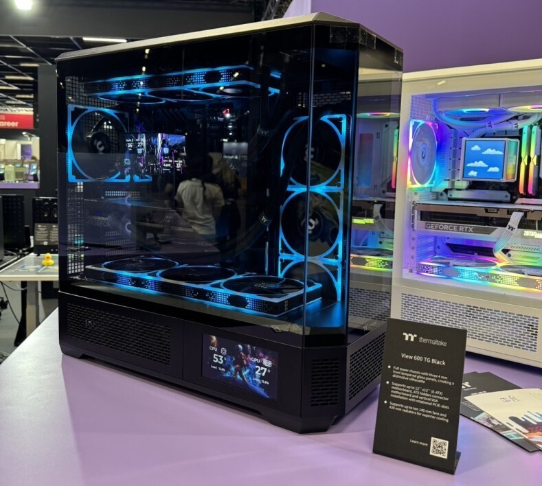Thermaltake View 600 TG: Showcase Elegance Meets Full-Tower Power
