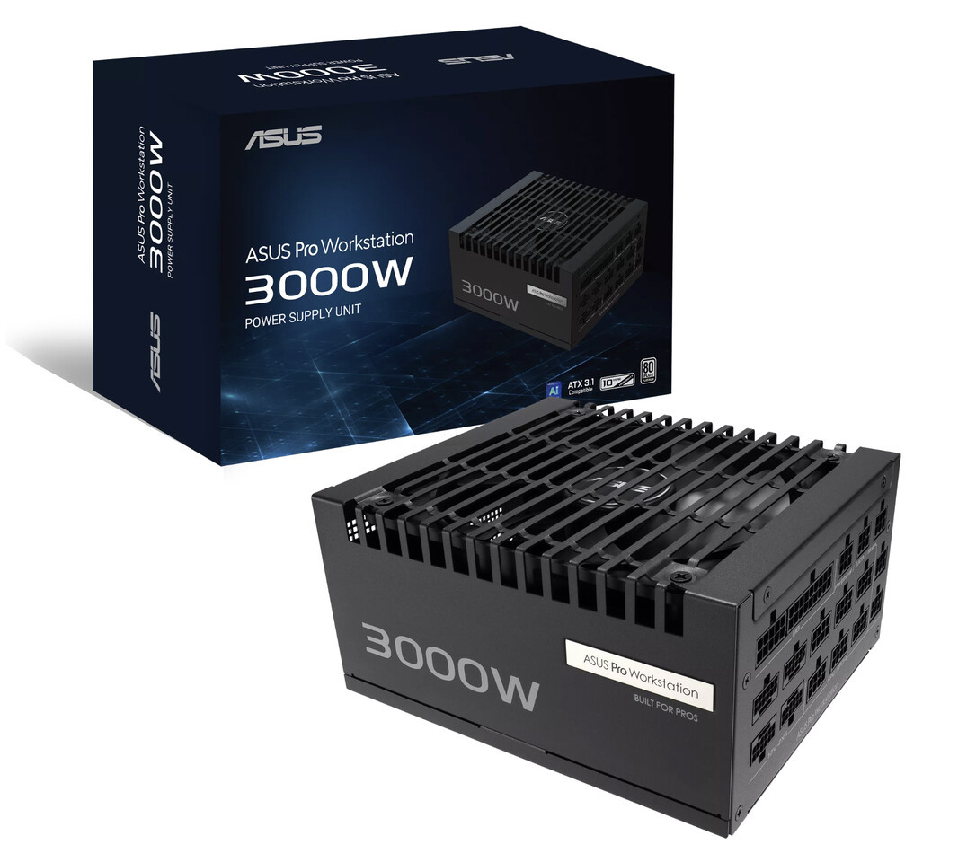 ASUS Unveils Pro WS Platinum Series PSUs: Serious Power for High-End Workstations