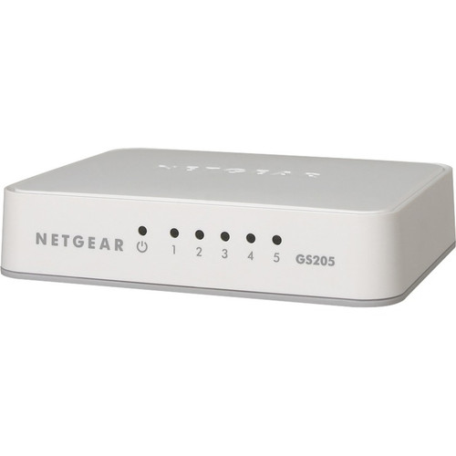 NETGEAR 5-Port Gigabit Unmanaged Switch, GS205