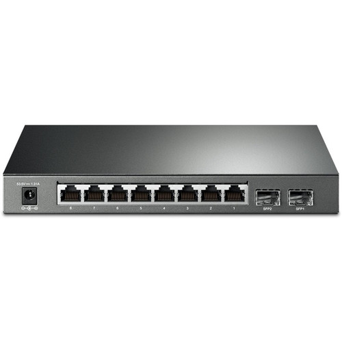 TP-Link 8-Port Gigabit Smart PoE Switch with 2 SFP Slots