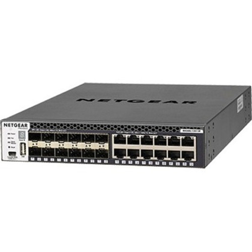 Netgear M4300 Stackable Managed Switch with 24x10G including 12x10GBASE-T and 12xSFP+ Layer 3