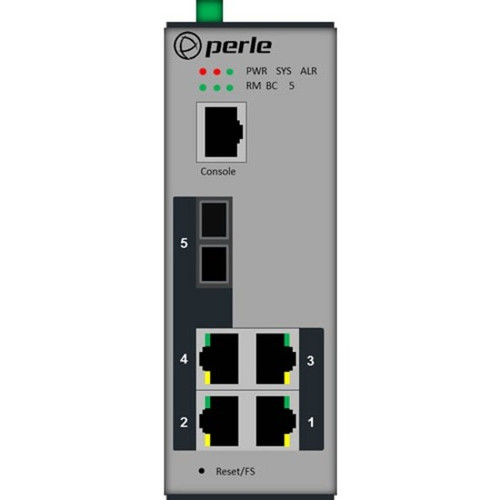 Perle IDS-305G-CMD05 - Industrial Managed Ethernet Switch