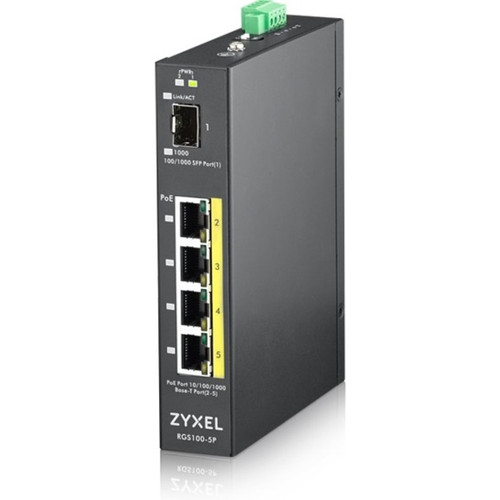 ZYXEL 5-Port GbE Unmanaged PoE Switch