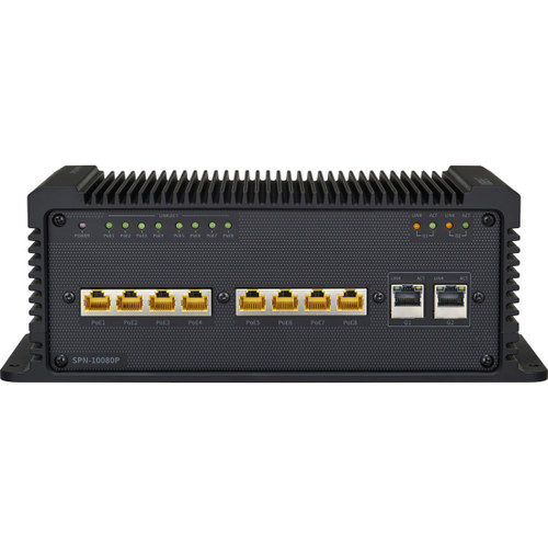 Hanwha Techwin 8-Port PoE Network Switch