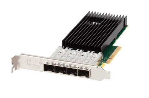 Silicom Compatible PE310G4I71L-XR - 10Gb Quad-Port PCIe x8 (NIC) 4x Open SFP+ Ports Intel x710 Chipset Based - PE310G4I71L-XR-ENC