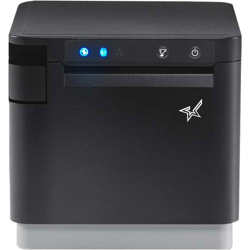 Star Micronics mC-Print3 MCP31LBi BK US Desktop Direct Thermal Printer - Monochrome - Receipt Print - Ethernet - USB - Yes - Bluetooth - US - With Cutter - 39651310