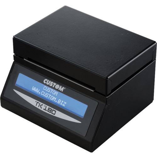 Custom TK180 METAL Desktop Direct Thermal Printer - Monochrome - Ticket Print - Ethernet - USB - Serial - 3.15" Print Width - 7.87 in/s Mono - 200 dpi - 3.25" Label Width - 911HL010100733