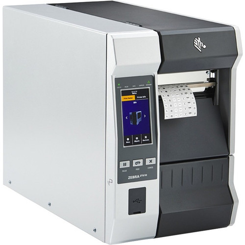 Zebra Zt610 Desktop Thermal Transfer Printer Monochrome Label Print Ethernet Usb Yes 2865