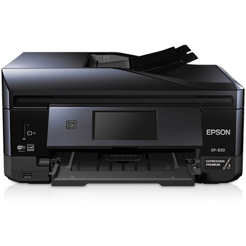 Epson Expression Premium XP-830 Wireless Inkjet Multifunction Printer - Refurbished - Color - C11CE78201-N