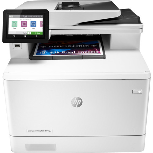 HP LaserJet Pro M479 M479fdw Laser Multifunction Printer-Color-Copier/Fax/Scanner-28 ppm Mono/28 ppm Color Print-600x600 dpi Print-Automatic Duplex Print-50000 Pages-300 sheets Input-1200 dpi Optical Scan-Wireless LAN-Mopria - W1A80A#BGJ