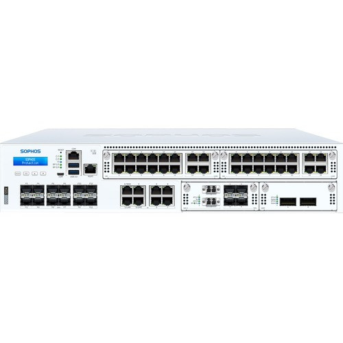 Sophos XGS 6500 Network Security/Firewall Appliance - 8 Port - 10/100/1000Base-T, 10GBase-X - 10 Gigabit Ethernet - 8 x RJ-45 - 16 Total Expansion Slots - 5 Year Xstream Protection - 2U - Rack-mountable, Rail-mountable PROTECTION 5-YEAR US POWER CORD