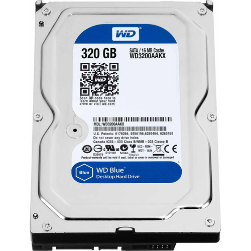 WD NOB Blue 320 GB 3.5-inch SATA 6 Gb/s 7200 RPM PC Hard Drive