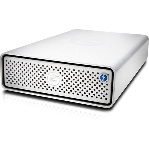 G-Technology G-DRIVE GDRETB3U3NB80001BDB 8 TB Desktop Hard Drive - External - Silver - 0G05373