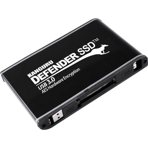Kanguru Defender SSD-1TB Secure, Hardware Encrypted External Solid State Drive - SATA