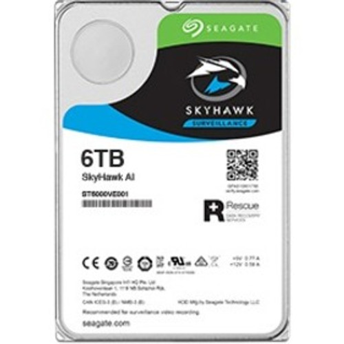 Seagate SkyHawk ST6000VX001 6 TB Hard Drive - 3.5" Internal - SATA (SATA/600)