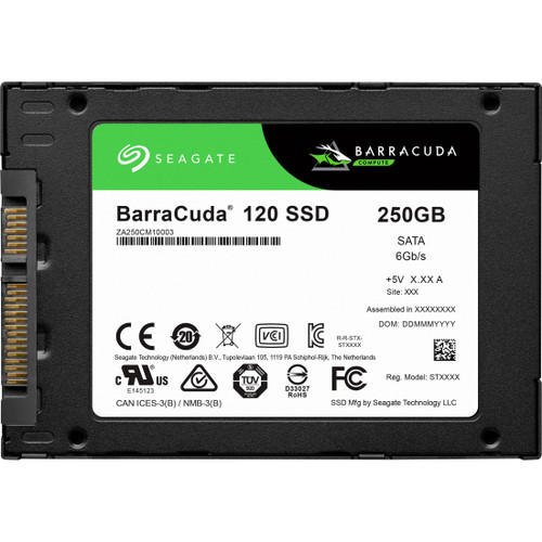Seagate BarraCuda 120 ZA250CM10003 250 GB Solid State Drive - 2.5" Internal - SATA